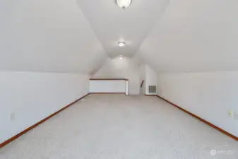 Bonus room over garage