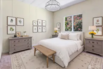 3rd bedroom - Virtually staged photo.