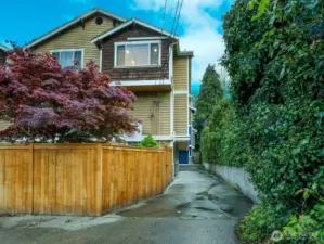 Fence installed one year ago.