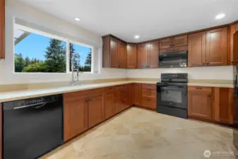 Upper kitchen