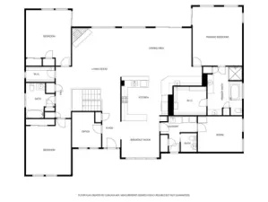 Primary level floorplan