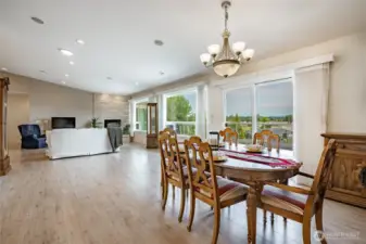 Great access to the deck with expansive views.