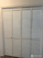Laundry Closet.