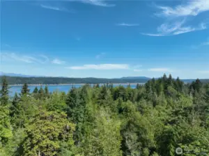 Drone View from above property