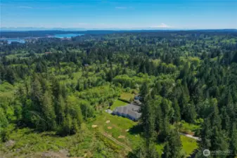 You can see the building site - you are in control of the trees in the left center of the photo.