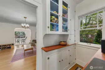 Unit B butlers pantry.