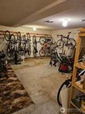 Bike storage area
