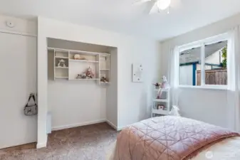 The home's colors are a neutral canvas, waiting for you to make it yours.