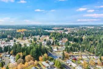 Close to schools, convenience stores, and more.