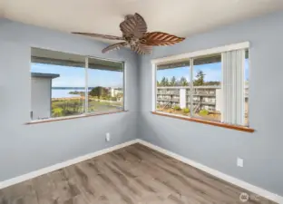 View from dining area.