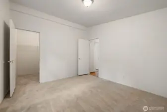 Large walk-in closet