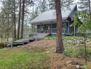 Home has main level living room, dining room and Kitchen. North deck off of Kitchen  Walk out daylight basement has mud room, gear closet, utility room, bedroom and 3/4 Bath. Generous Seller Credit to Buyer Loan costs of $10,000.00 dollars.