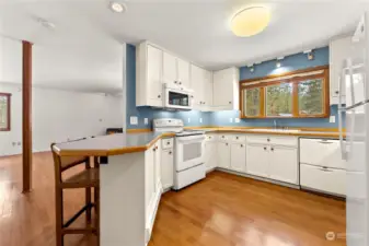 Floor plan on main level of home accommodates individual or entertaining large gathering easily. Pleasing spaces throughout this home.