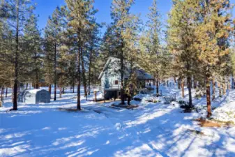 Winter wonderland! 3 Bed 2 Bath. New Appliances in Kitchen and Laundry, Washer/Dryer and Refrigerator and Electric Range.