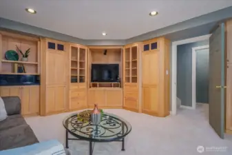 This makes a great guest area; teen hang out or in-law suite.