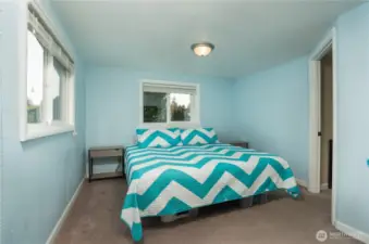 Upstairs primary suite