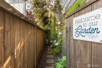 Back Yard Entrance