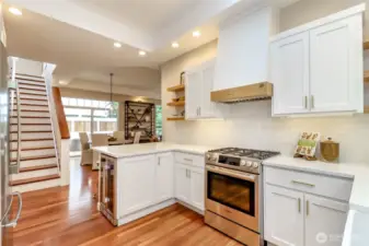 Kitchen View South