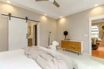 Primary Bedroom - Door to Bathroom