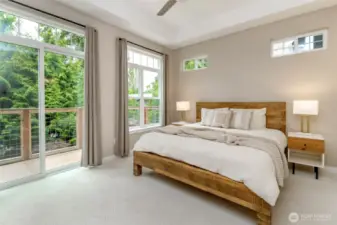 Primary Bedroom - Deck off primary for Your Relaxing