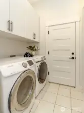 Laundry Room - Main Level, Leads to Garage