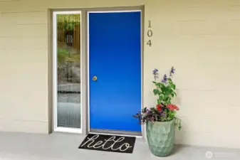 Front entrance