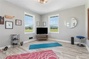 Bedroom 2 with gorgeous mountain views.