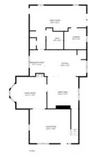 Main Level Floor Plan