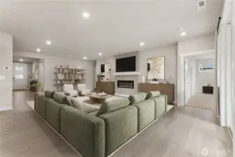 Photo rendering is representational. Actual home is under construction and finishes, elevation, and paint colors may vary. See site agent for details.