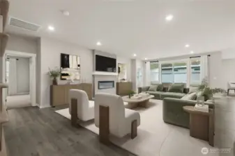 Photo rendering is representational. Actual home is under construction and finishes, elevation, and paint colors may vary. See site agent for details.