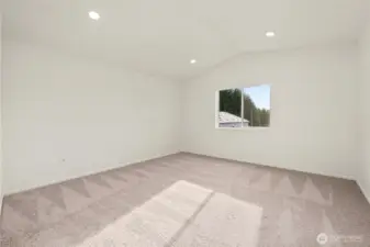 Primary Bedroom- DISCLAIMER:PHOTOS ARE INFORMATIONAL PURPOSES ONLY. Photos are from another Sutherland in community, options, upgrades, colors, and/or other features may vary