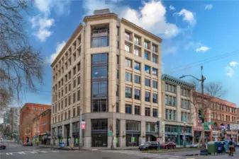 I see one of your clients place a heart on this listing, I am not sure if your client is aware of the benefits of this building - it only has 12 units / the commercial side takes the largest weight in the repairs and the dues are quite reasonable / unlike other buildings were you will see huge dues and assessments for costly building maintenance.