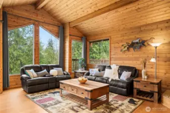 Wait until you see the views from the upper level of this home!