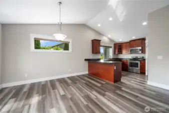 Vaulted ceilings