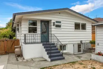 Back of home