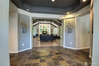Clubhouse entry.