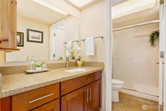 Updated primary bathroom
