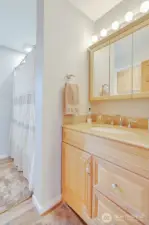 Main Floor Full Bath with Laundry for Convenience!