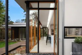 With no direct neighboring sightlines, the home lives like a private retreat—quiet, protected, and immersive.