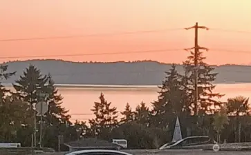 Sound view at Sunset