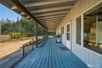 Covered Parking and Approach~