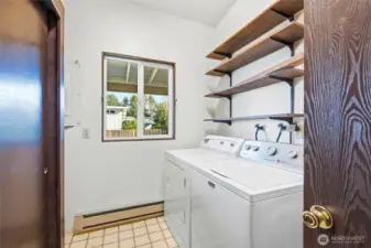 Laundry/Pantry w/ Storage~