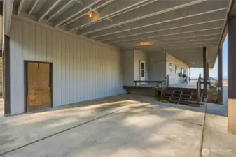 Covered Parking for at least 2 Vehicles w/ Protected Approach~