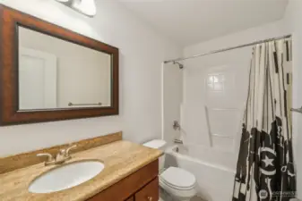 Upper level hall bath