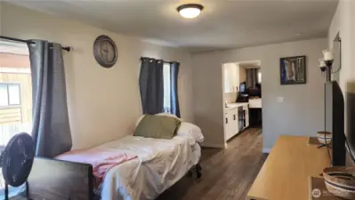 Living room from front door