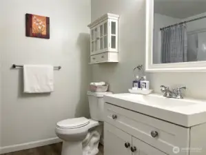 Remodeled bathroom