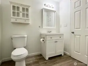 Remodeled bathroom