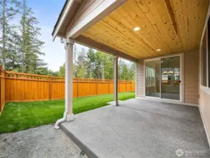 Covered Back Patio