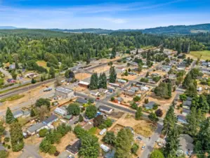 Bucoda benefits from ruralTRANSIT, the free bus service connecting it to Tenino and other parts of South Thurston County, integrated with Intercity Transit services.