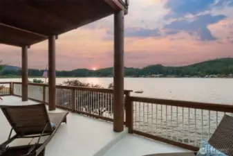 View from main deck.